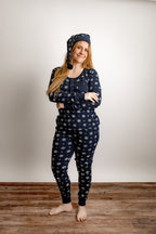 Women's Holiday Thermal PJ & Cap Set