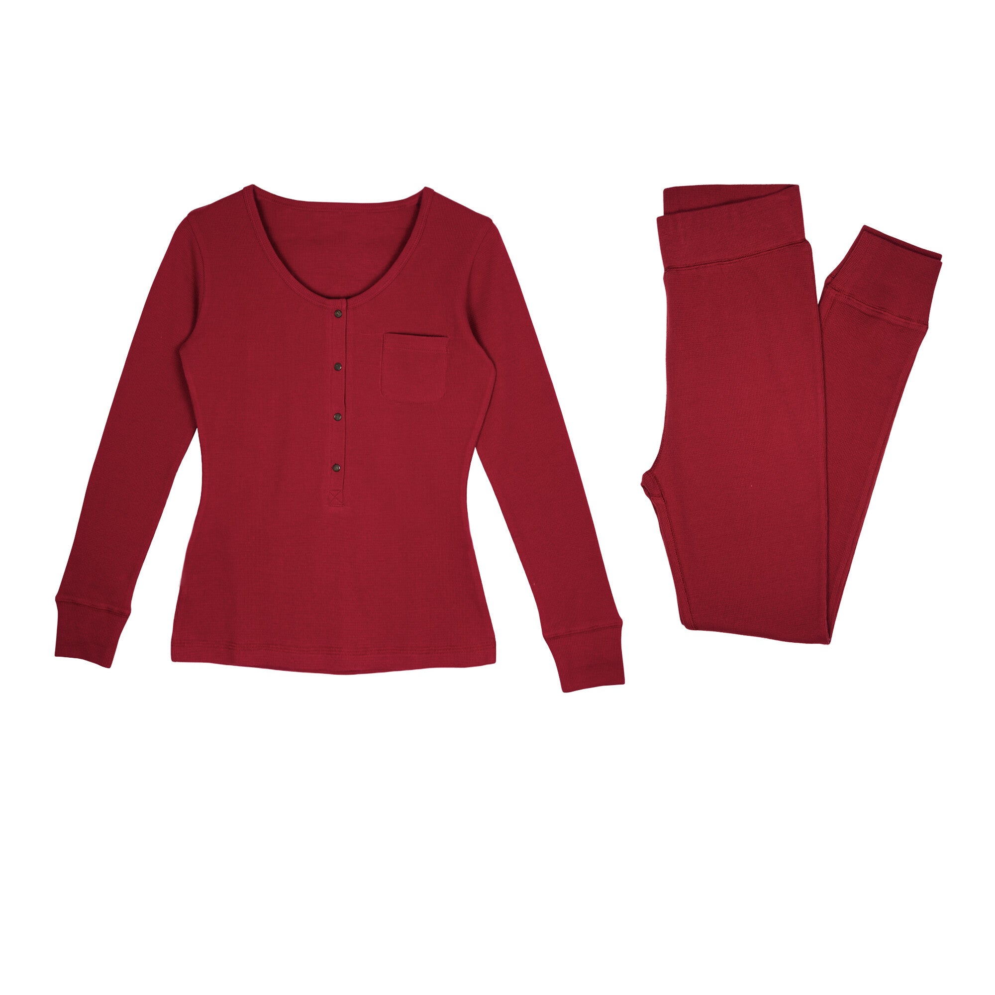 Women's Organic Thermal Lounge Set