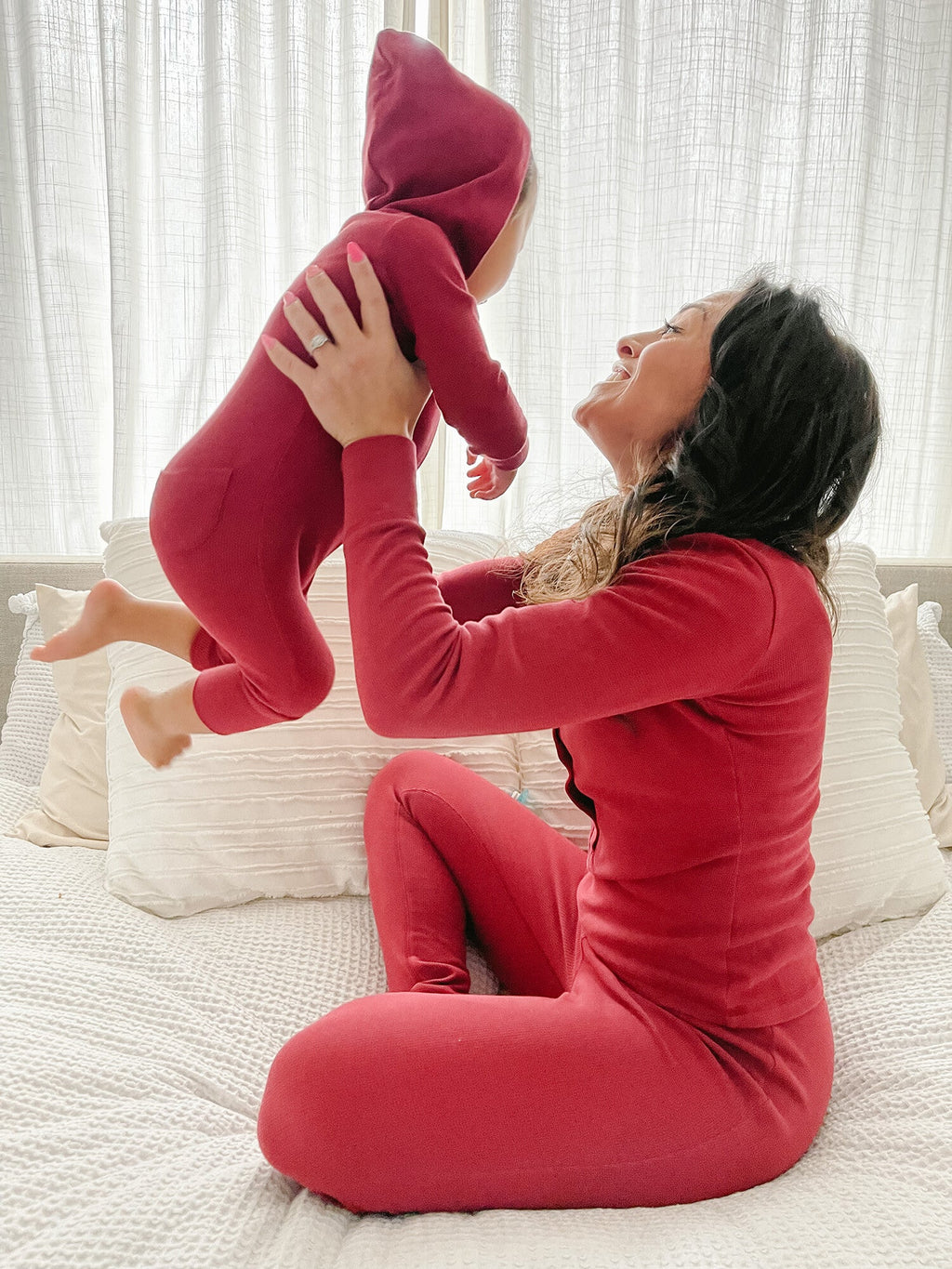Women's Organic Thermal Lounge Set