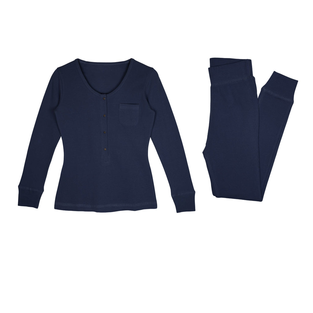 Women's Organic Thermal Lounge Set