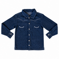 True Blue | Kids' Western Denim Long-Sleeve Button-Up