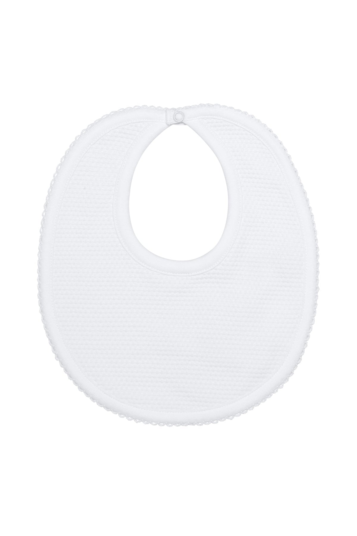 White Bubble Baby Bib