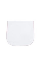 White Bubble Baby Burp Cloth