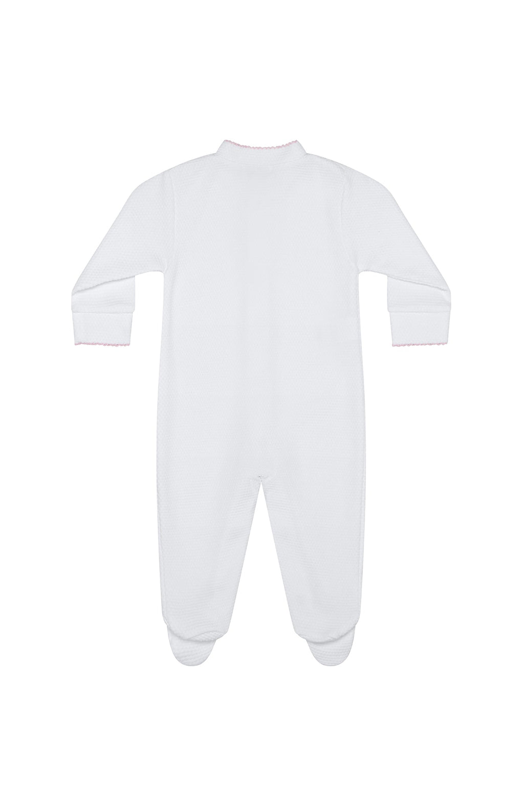 White Bubble Baby Footie