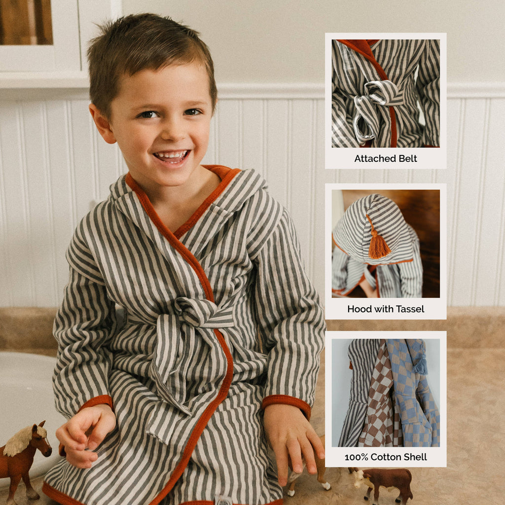 Toddler + Kids Bath Robe