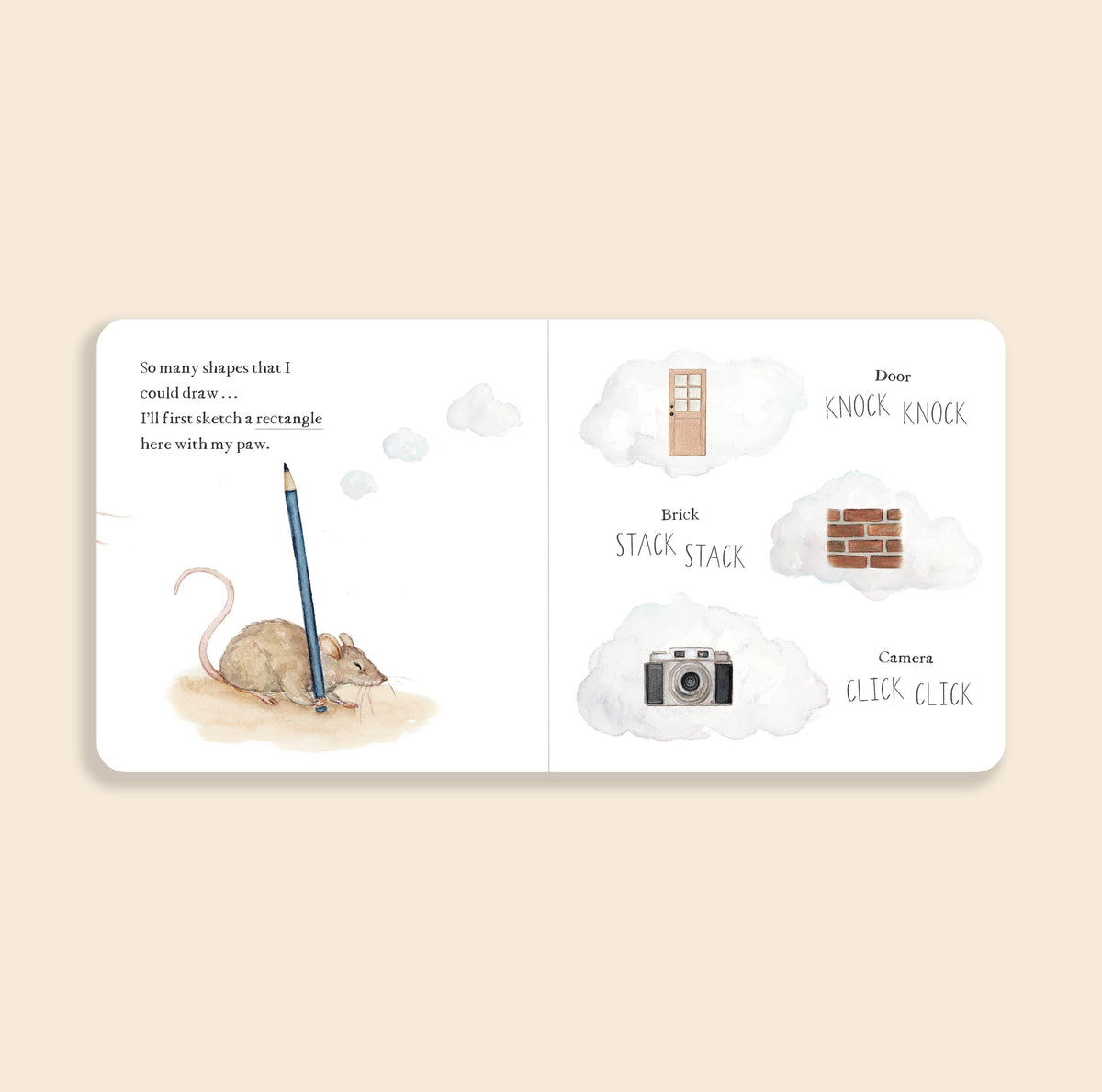 Scribble Scrabble: Un libro de cartón con las primeras palabras