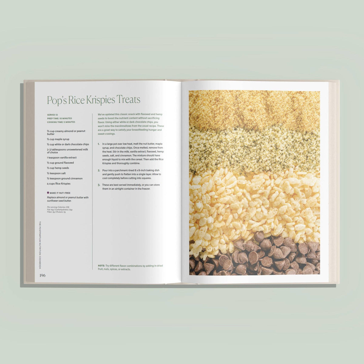 El libro de cocina sobre nutrición posparto (nueva mamá, baby shower)
