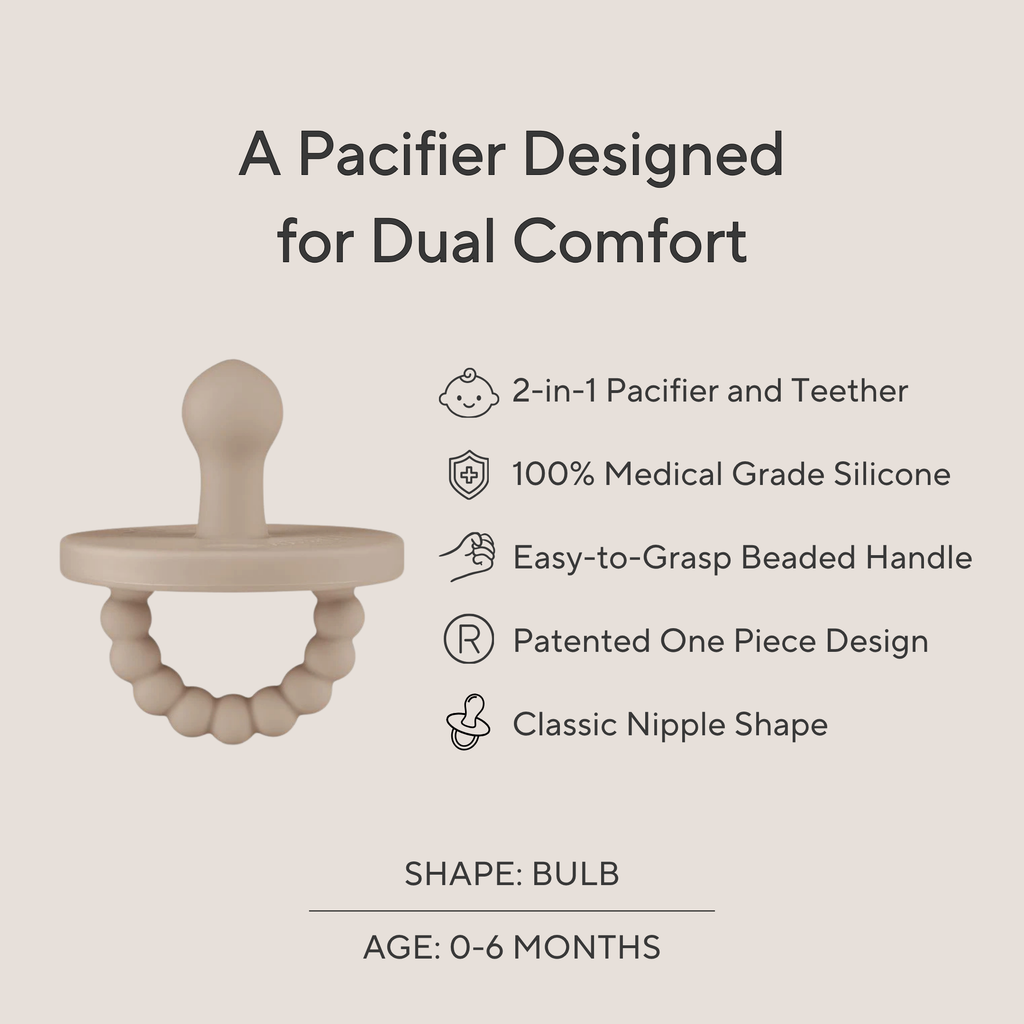Cutie PAT Bulb (0-6m) Pacifier + Teether