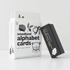Woodland Alphabet Cards - ABC Learning Preschool Flash Cards