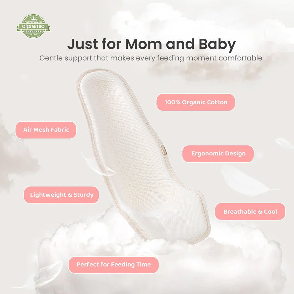 Alpremio Mesh & Organic Baby Bottle Feeding Care Seat