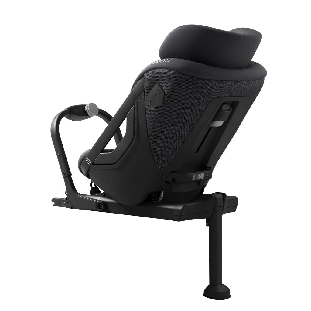 Axkid ONE 3 in Arctic Mist Grey, rear three-quarter view