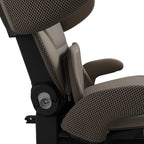 Axkid UP High Back Belt-Positioning Booster Car Seat - Driftwood Beige