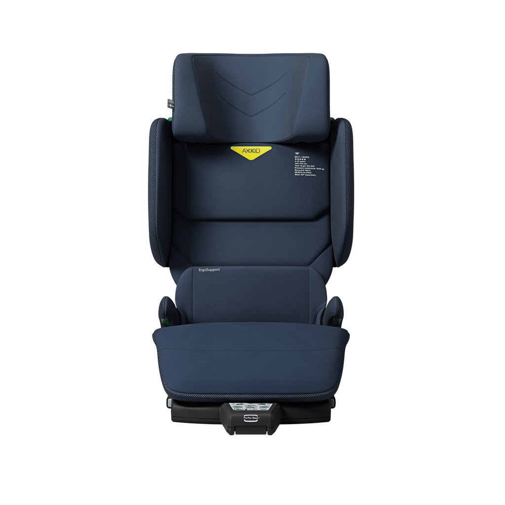 Axkid UP High Back Belt-Positioning Booster Car Seat - Glacier Lake Blue