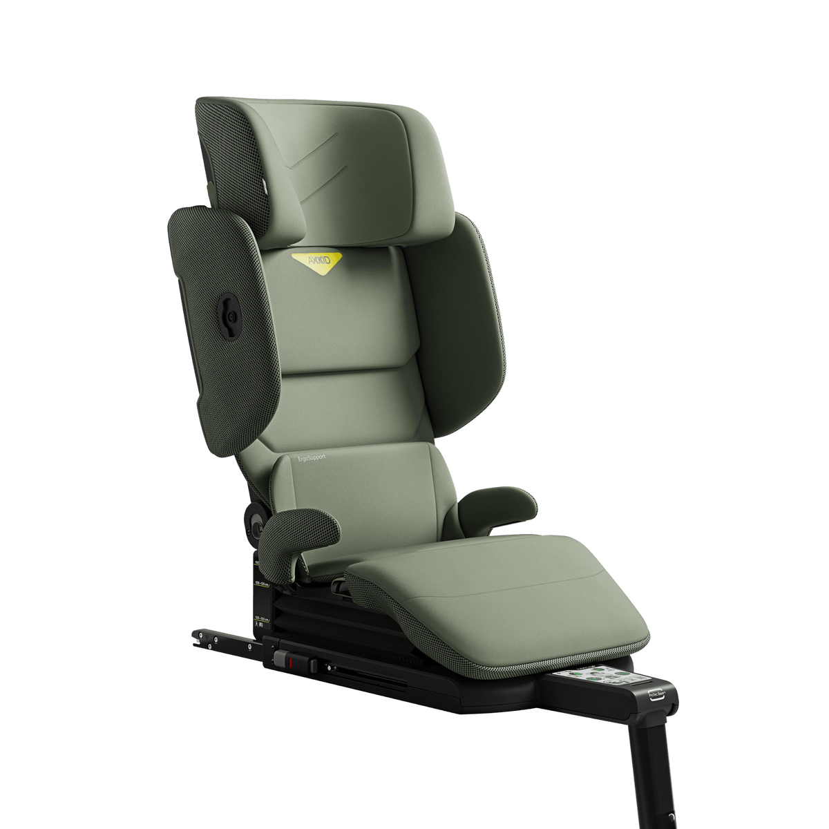 Axkid UP High Back Belt-Positioning Booster Car Seat - Nordic Bloom Green