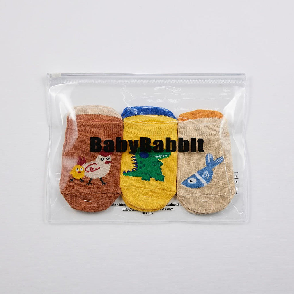 BabyRabbit Animal Socks — Baby & Toddler Socks (0M–1-3T)