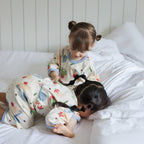 BabyRabbit Big Dino 3/4 Sleeve — Toddler Cotton Pajamas & Loungewear Set (12M–5T)