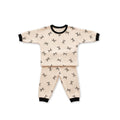 BabyRabbit Black Ribbon Long Sleeve — Toddler Cotton Pajamas & Loungewear Set (12M–5T)