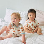 BabyRabbit Brown Poodle Short Sleeve — Toddler Pajamas & Loungewear Set (12-18M–5T)