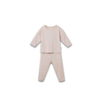 BabyRabbit Comfy Basic Long Sleeve — Toddler Cotton Pajamas & Loungewear Set (12M–3T)