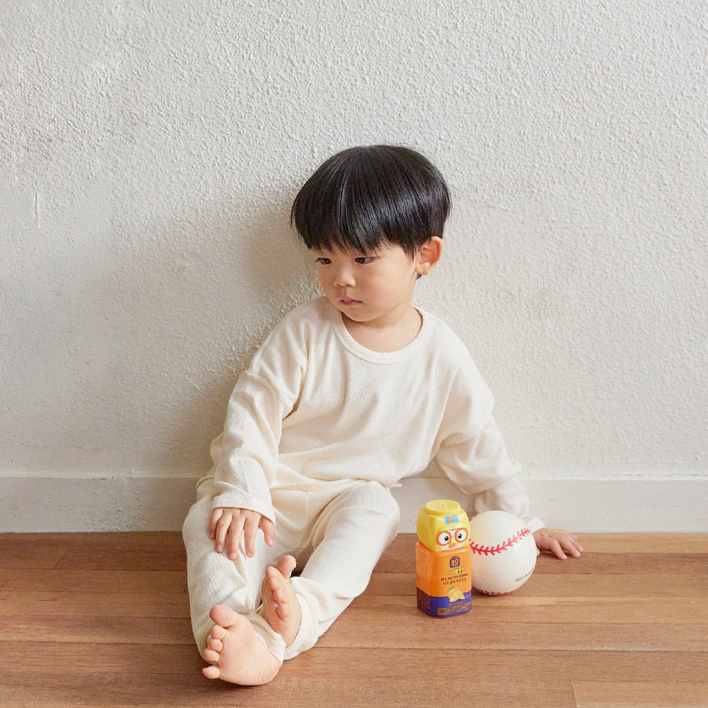 BabyRabbit Comfy Basic Long Sleeve — Toddler Cotton Pajamas & Loungewear Set (12M–3T)