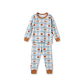 BabyRabbit Deer Checkered Long Sleeve — Toddler Cotton Pajamas & Loungewear Set (12M–5T)