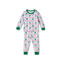 BabyRabbit Frog Checkered Long Sleeve — Toddler Cotton Pajamas & Loungewear Set (12M–5T)