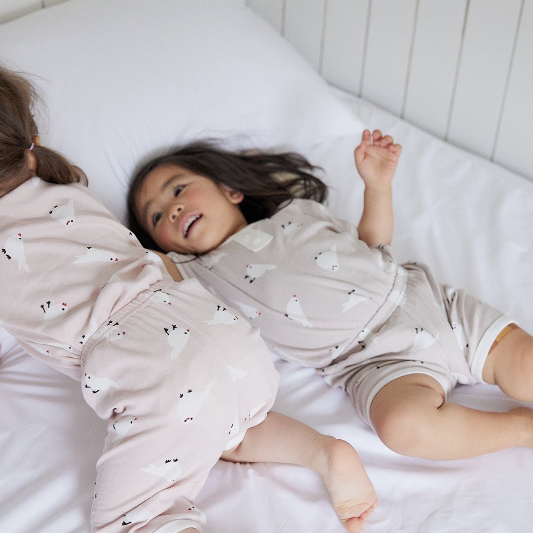 BabyRabbit Little Bird Short Sleeve — Toddler Cotton Pajamas & Loungewear Set (12M–5T)