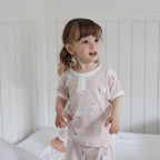 BabyRabbit Little Bird Short Sleeve — Toddler Cotton Pajamas & Loungewear Set (12M–5T)