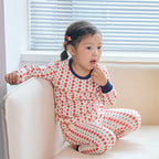 BabyRabbit Lovely Flower Long Sleeve — Toddler Cotton Pajamas & Loungewear Set (12M–3T)