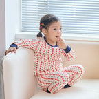 BabyRabbit Lovely Flower Long Sleeve — Toddler Cotton Pajamas & Loungewear Set (12M–3T)