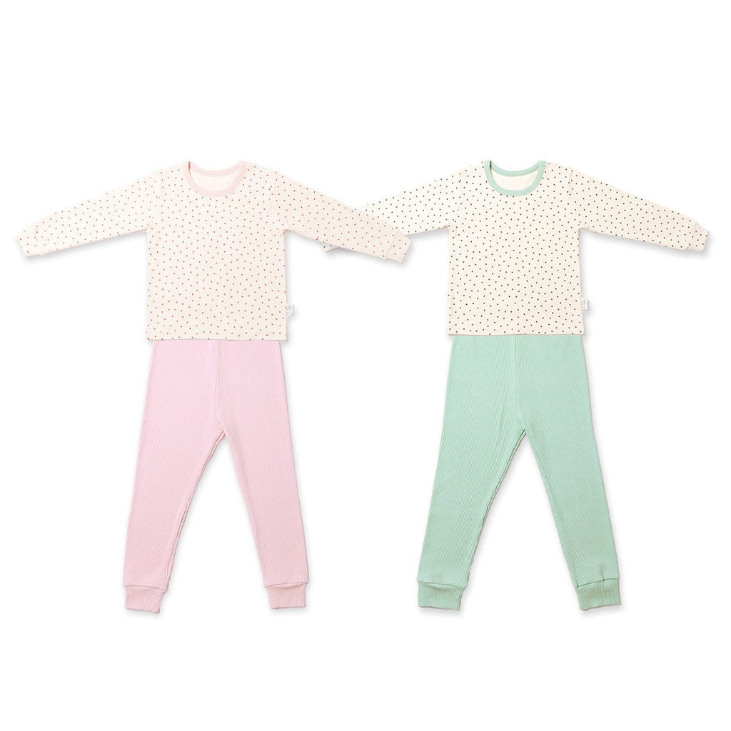 BabyRabbit Mini Love Long Sleeve — Toddler Pajamas & Loungewear Set (12-18M–5T)