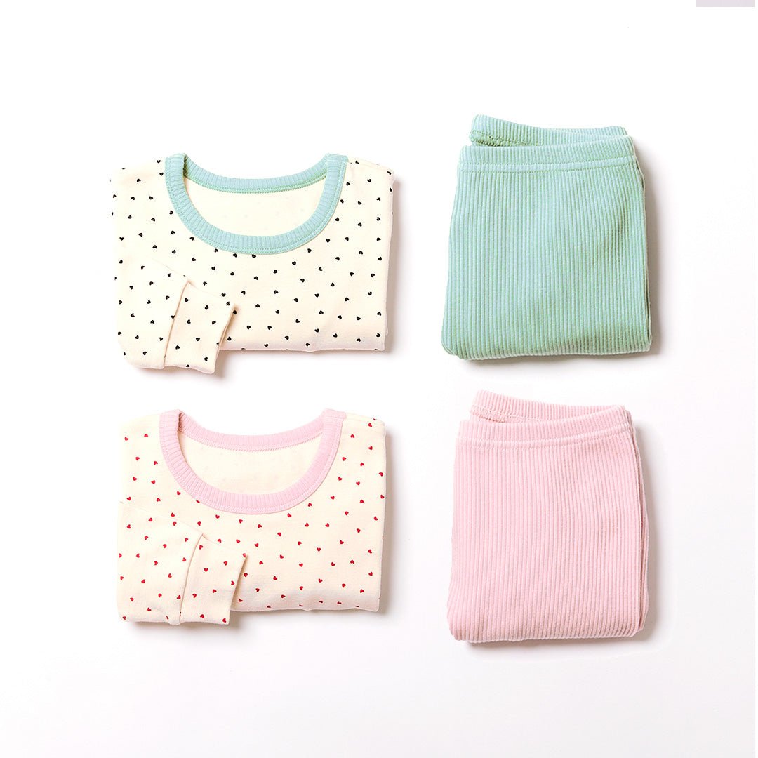 BabyRabbit Mini Love Long Sleeve — Toddler Pajamas & Loungewear Set (12-18M–5T)