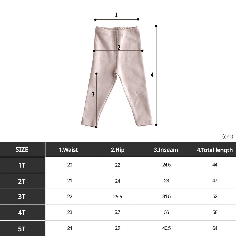 BabyRabbit Modal Toddler Leggings (1T–5T)