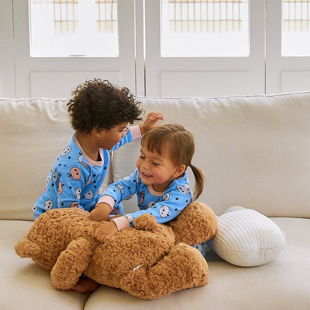 BabyRabbit Pumpkin Star Long Sleeve — Toddler Cotton Pajamas & Loungewear Set (12M–5T)