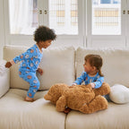 BabyRabbit Pumpkin Star Long Sleeve — Toddler Cotton Pajamas & Loungewear Set (12M–5T)
