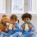 BabyRabbit Pumpkin Star Long Sleeve — Toddler Cotton Pajamas & Loungewear Set (12M–5T)