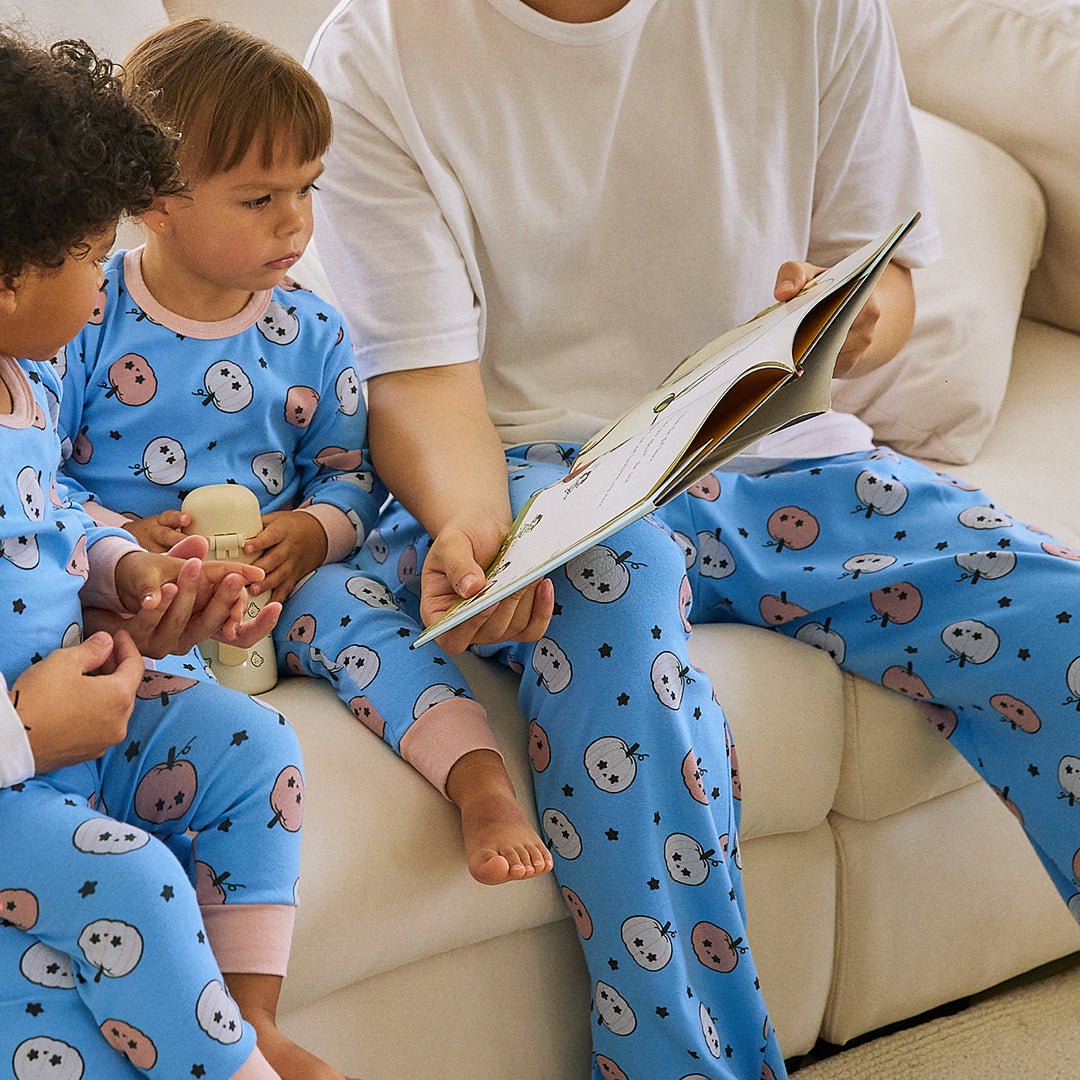 BabyRabbit Pumpkin Star Pajama — Toddler Cotton Pajamas & Loungewear Set (S–L)