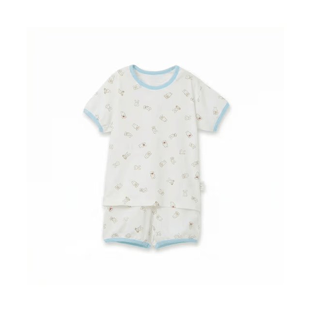 BabyRabbit Rabbit Short Sleeve — Toddler Cotton Pajamas & Loungewear Set (12M–5T)