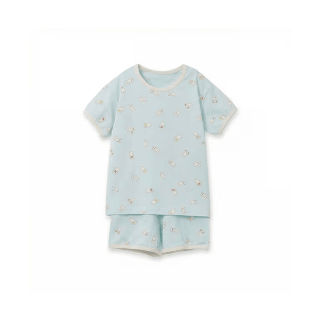 BabyRabbit Rabbit Short Sleeve — Toddler Cotton Pajamas & Loungewear Set (12M–5T)