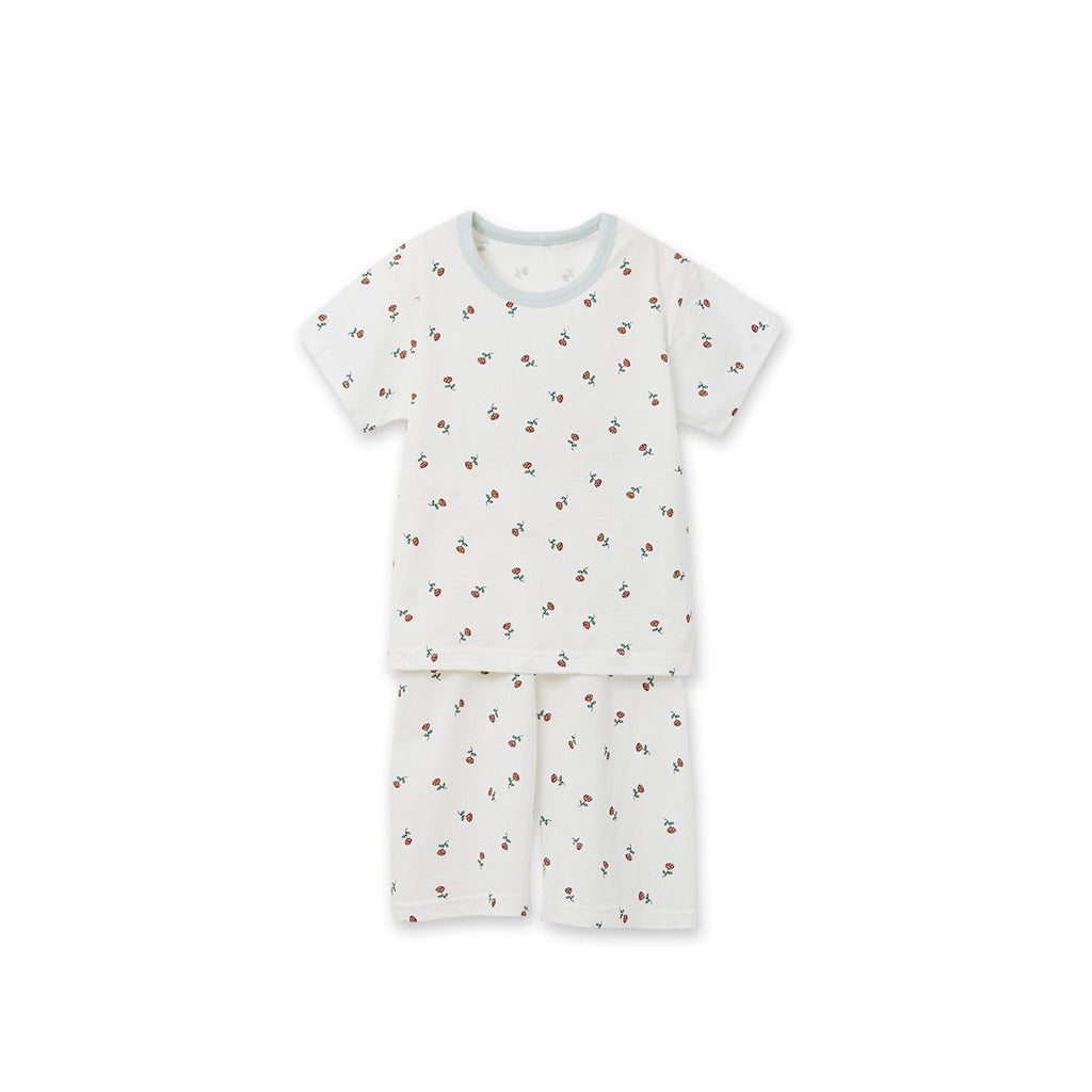BabyRabbit Rose Short Sleeve — Toddler Cotton Pajamas & Loungewear Set (12M–3T)