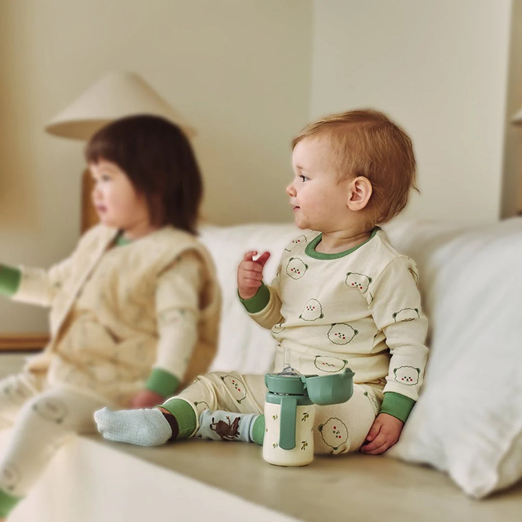 BabyRabbit Teddy BaeBae Long Sleeve — Toddler Cotton Pajamas & Loungewear Set (12M–5T)