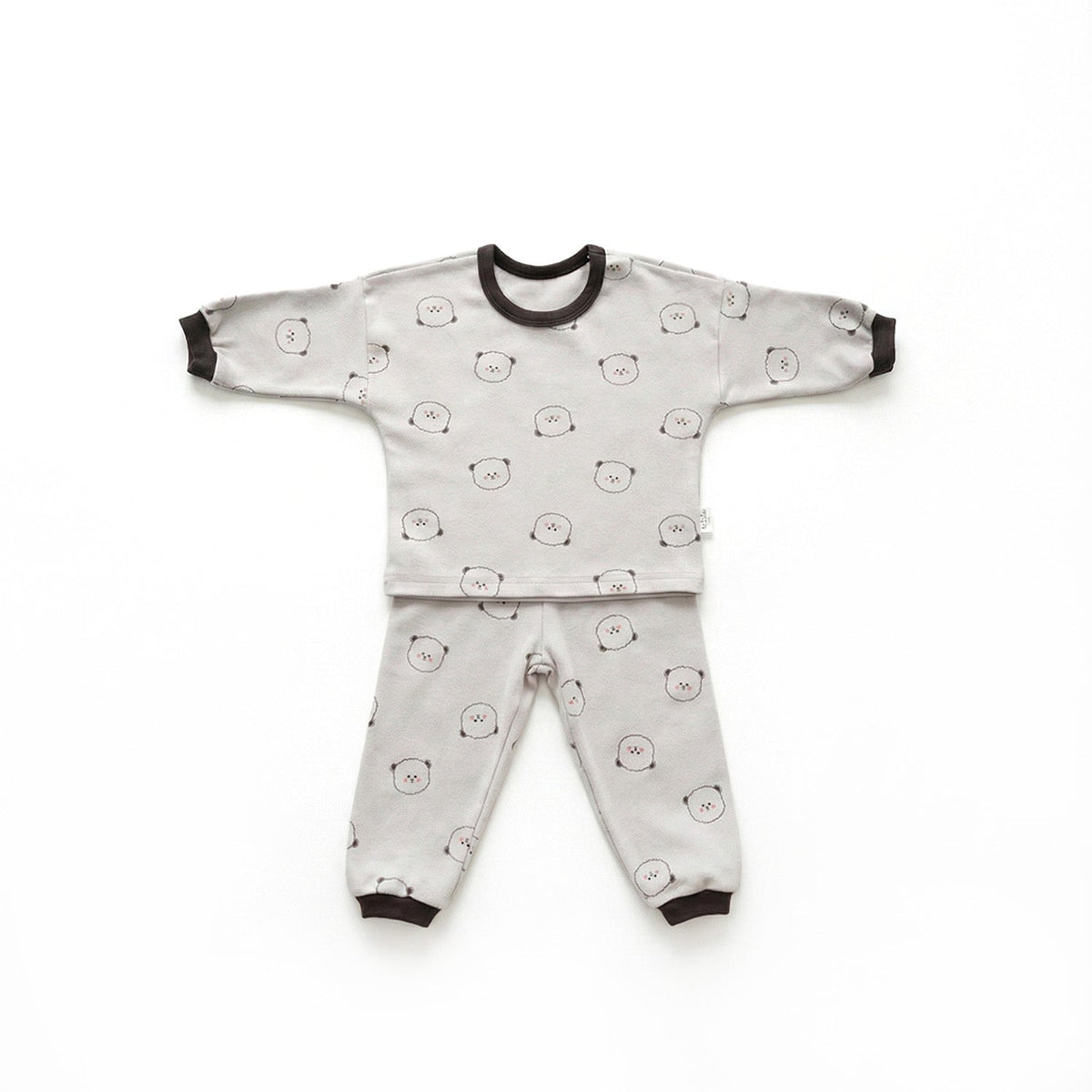 BabyRabbit Teddy BaeBae Long Sleeve Relaxed — Toddler Cotton Pajamas & Loungewear Set (12M–5T)