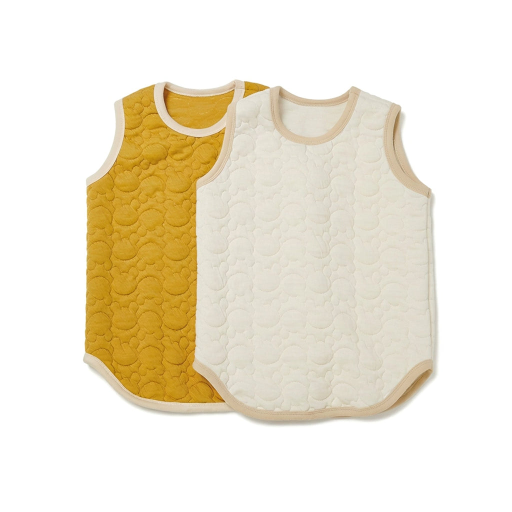 BabyRabbit Teddy Bear Quilted Vest — Toddler Quilted Vest / Sleep Sack (12M–5T)