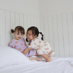 BabyRabbit Teddy Bear Short Sleeve — Toddler Cotton Pajamas & Loungewear Set (12-18M–5T)