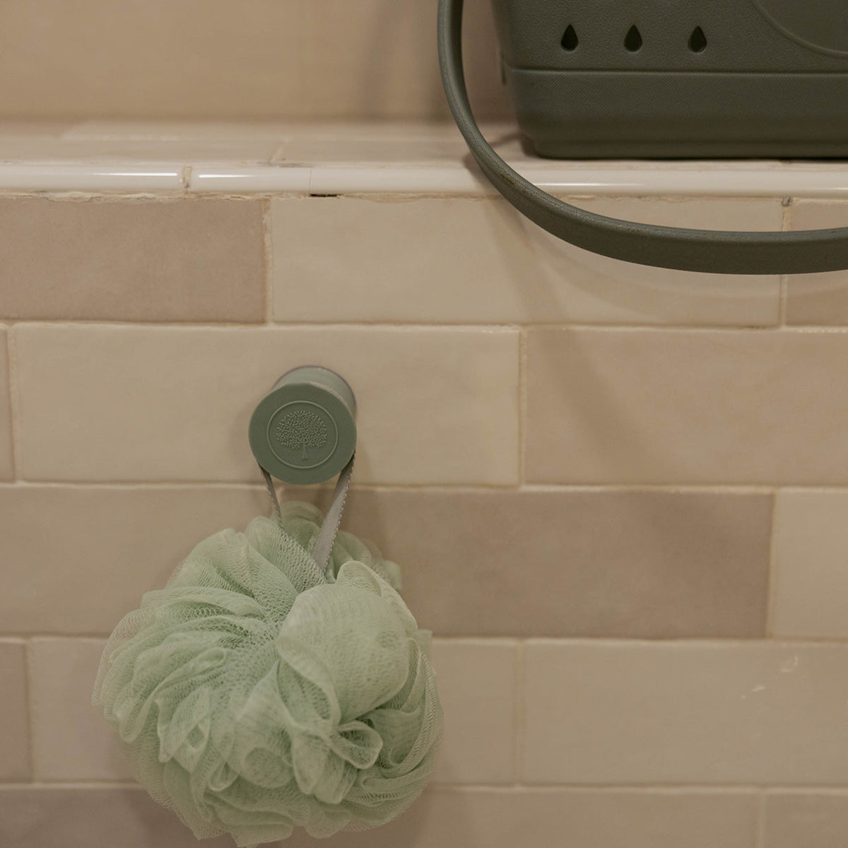 Gancho de silicona para baño