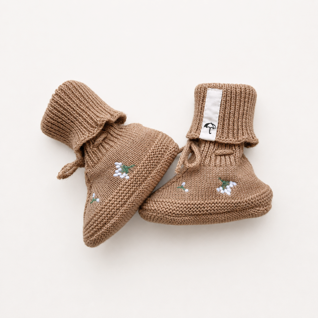 Baby Booties - Sunbaked Bloom