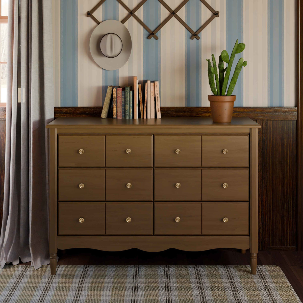 Liberty 6-Drawer Assembled Dresser (48")