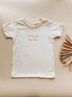 Beach Babe Organic Cotton Short Sleeve Toddler T-Shirt