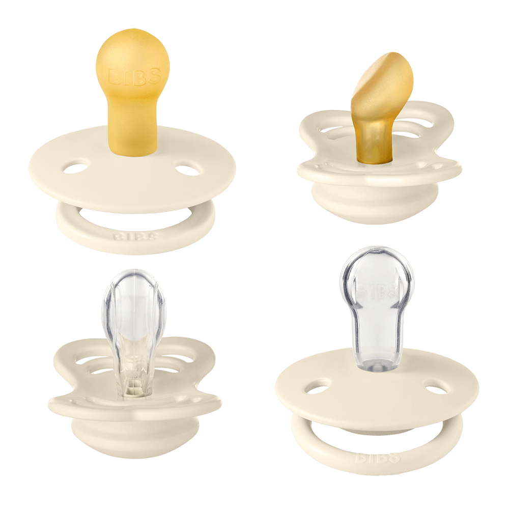 BIBS Try-It Collection Pacifiers, Size 1