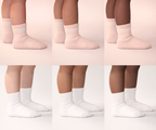 Baby Gripper Crew Socks 4-Pack (6-12 Months)